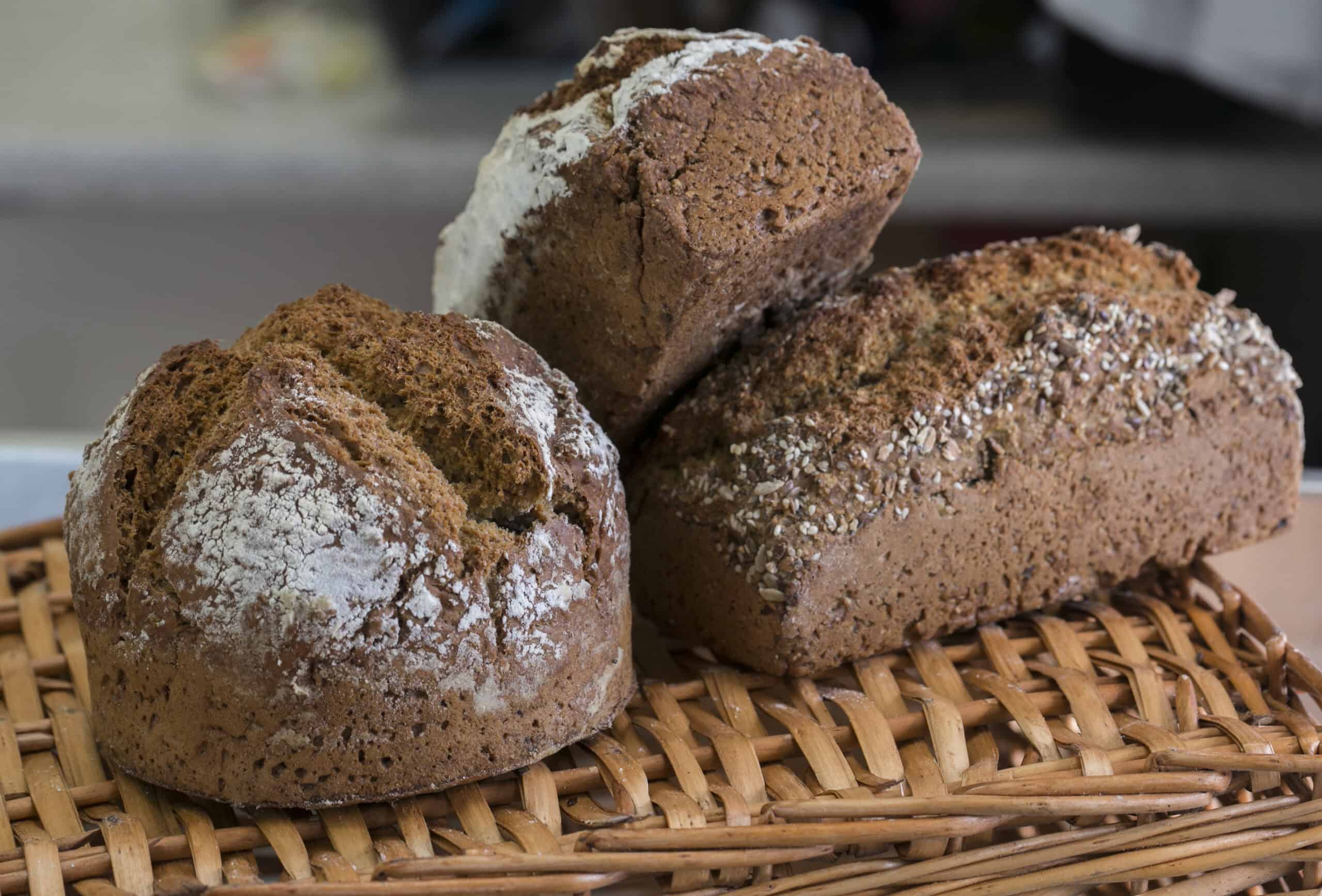 Traditional Irish brown bread, freshly baked, perfect for breakfast or lunch.